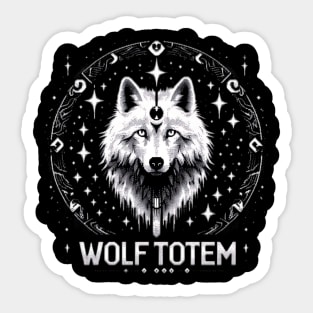 The Wolf Totem Sticker